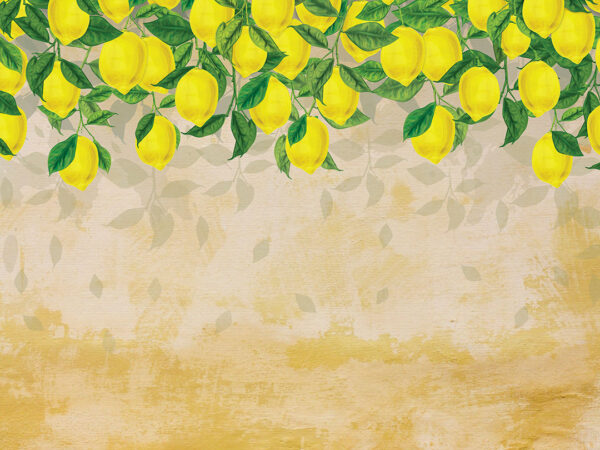 Fototapety Natura Słoneczne Cytryny żółte odcienie | fototapeta i tapety 3d