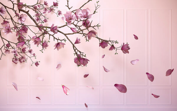 Fototapety Autunno Sapphirine różowe odcienie | fototapeta kwiaty i tapety 3d