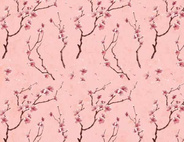 Fototapety Sakura różowe odcienie | fototapety kwiaty