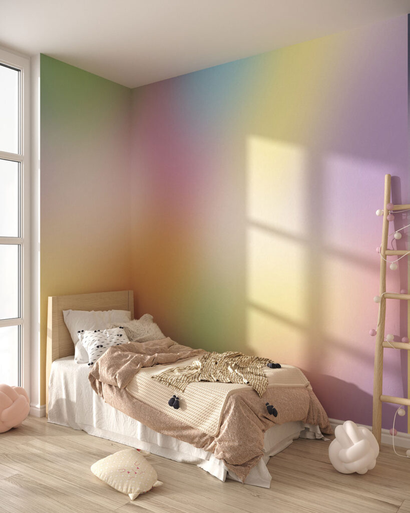 Fototapeta Rainbow Gradient | Fototapety Do Pokoju Dziecięcego